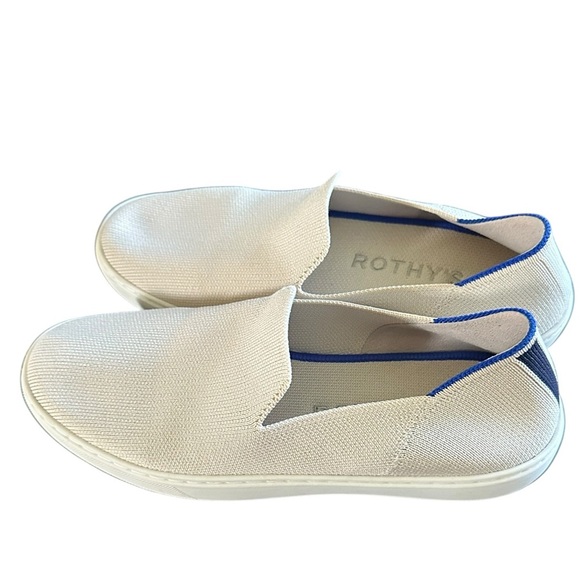 Rothy's Cream Loafers Slip-On Shoes size 8 - Picture 6 of 8